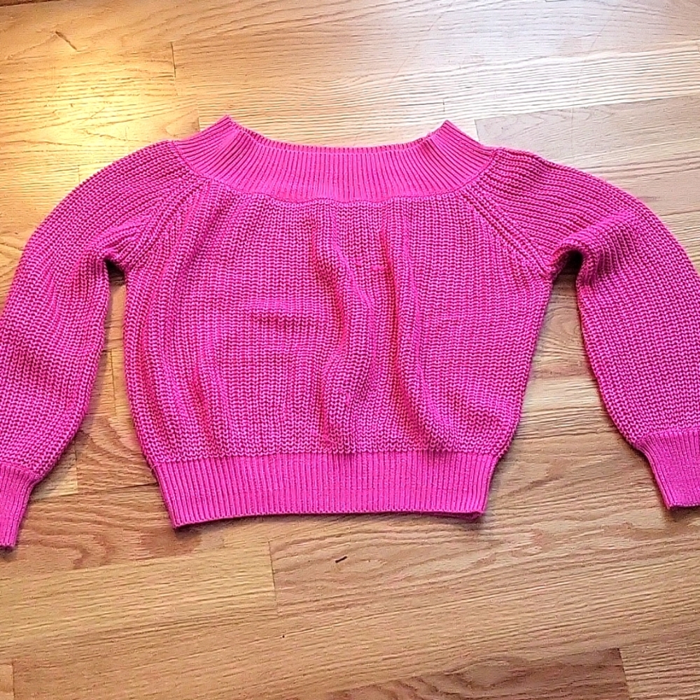 Pink sweater
